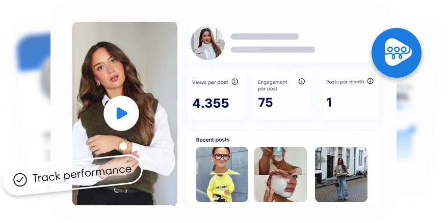 Step 2: View the organic performance of creators - UGC.NL